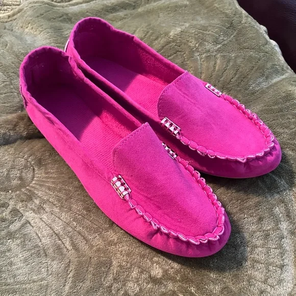 Pink Loafers for Women - Picture 1 of 4
